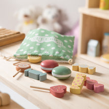 howa snackzakje met houten snoepjes Sweets 4890
