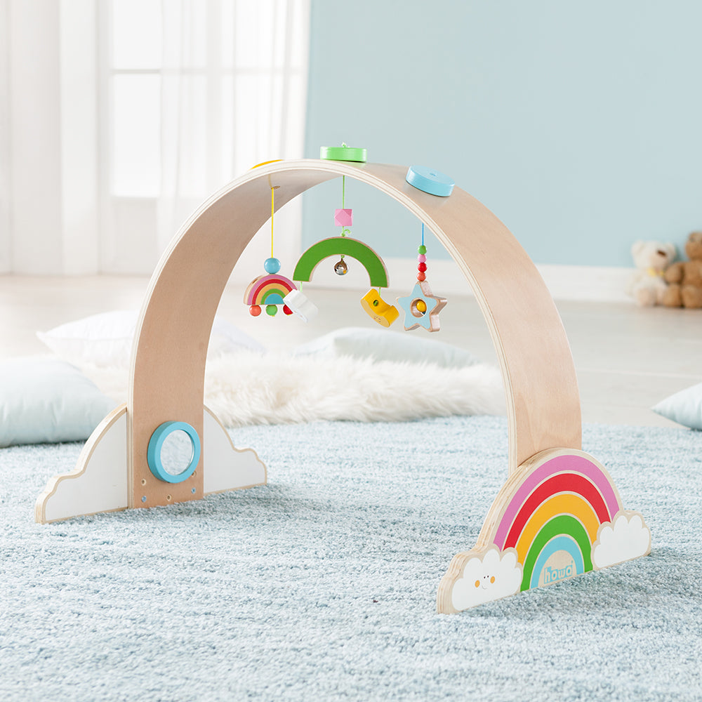 Arche de jeu en bois howa Baby Gym "My rainbow" 6011
