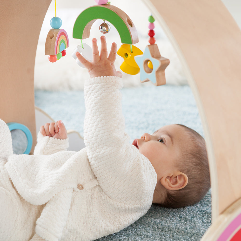 Arche de jeu en bois howa Baby Gym "My rainbow" 6011