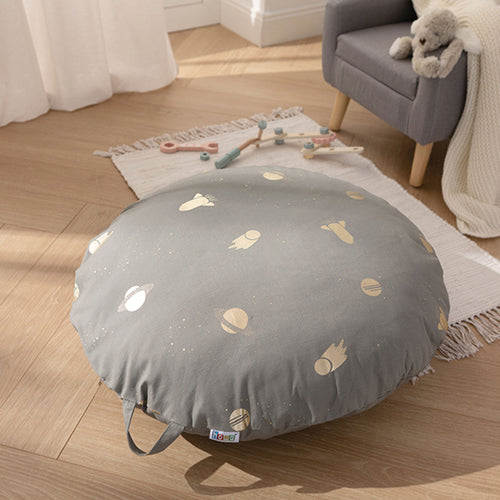 howa Bodenkissen Sitzkissen "Space" 80cm inkl. Füllung grau, Glanzeffekt 87061