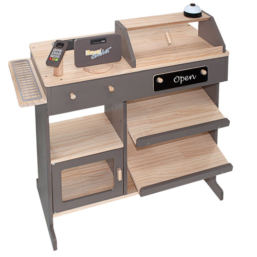 howa Negozio giocattolo in legno naturale, taupe con 5 accessori 4755