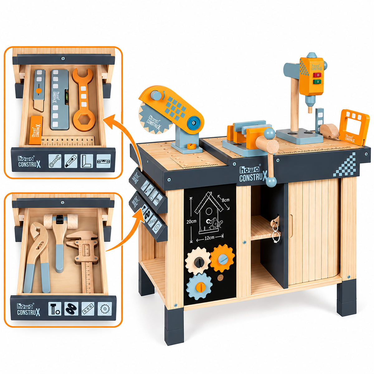 Kinderwerkstatt aus Holz