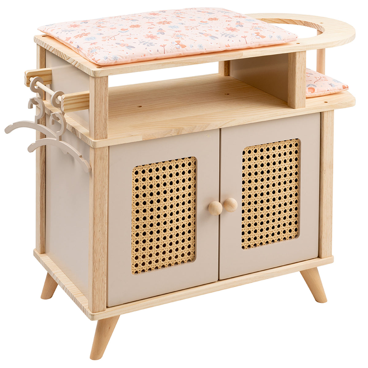Puppenwickeltisch Holz 2760