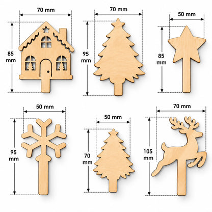 howa 2in1 Adventskranz & Geburtstagskranz aus Holz 8812