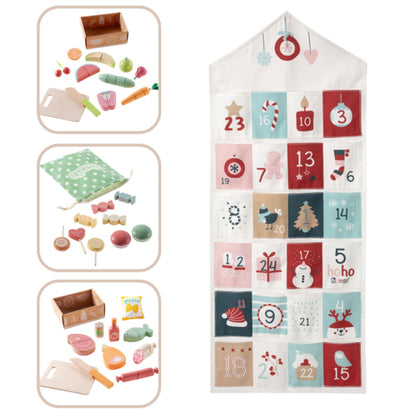 howa adventskalender kerstkalender voor kinderen gevuld met houten speelgoed 18803
