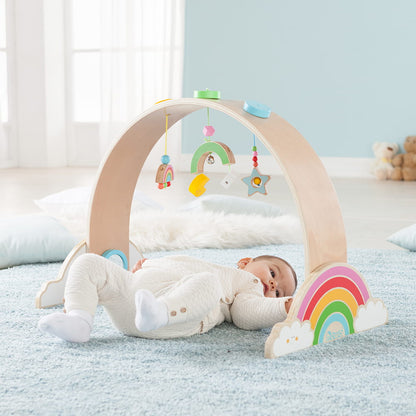 Arche de jeu en bois howa Baby Gym "Mon arc-en-ciel" 6011