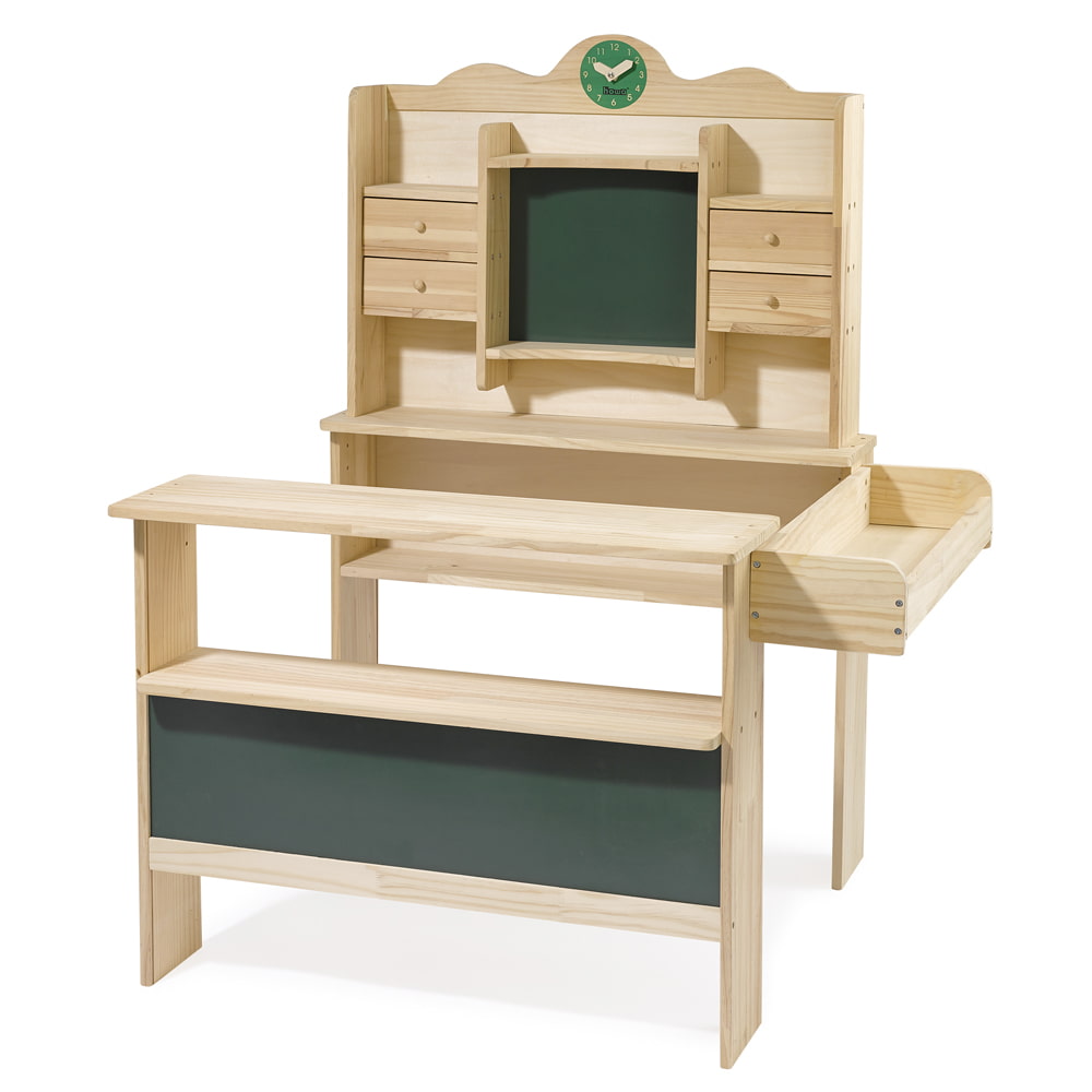 howa Kaufladen aus Holz "Uli" inkl. Spielkasse und 35 tlg. Kaufladenzubehör 47419